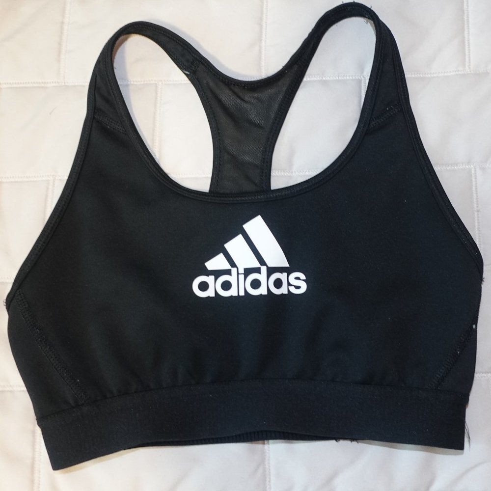 Black Adidas DON'T REST ALPHASKIN SPORTS BRA Size Small - #C9